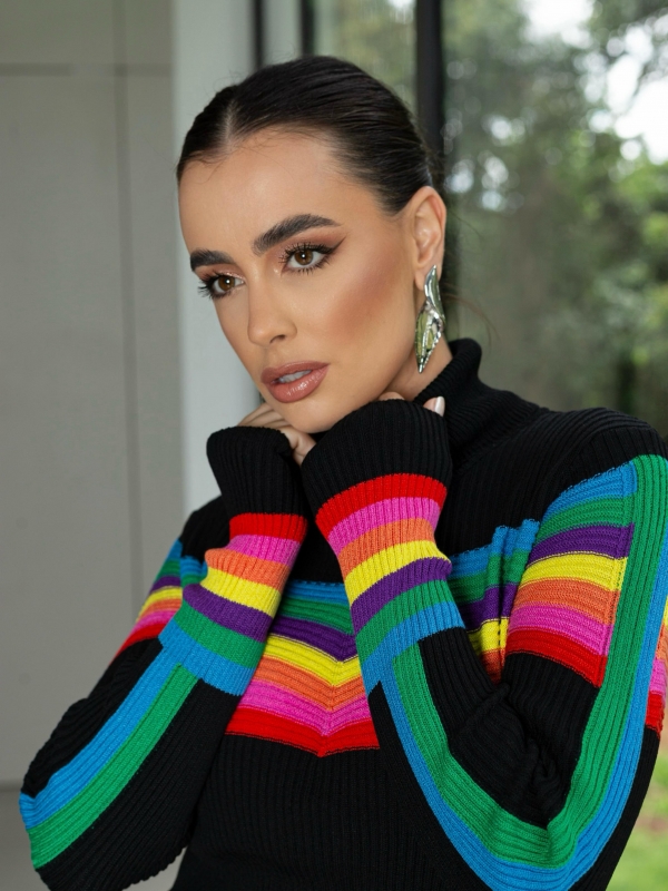 Tricot Colors Modal - Preto