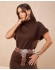 Vestido Mérida - Marrom