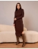 Vestido Mari Modal - Marrom