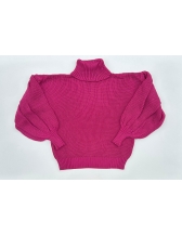 Blusa Manga Bufante - Fúcsia
