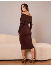 Vestido Lavi Modal - Marrom
