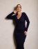 Vestido Canelado Modal