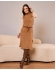 Vestido Liz Mousse - Caramelo